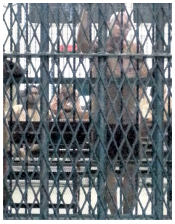 Johan van Laarhoven in his prison cell in Bangkok Remand Prison 